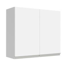 Armário Aéreo 70 cm 2 Portas Branco Glamy Madesa