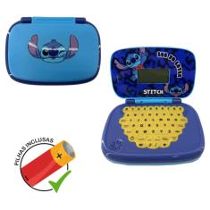 Laptop Infantil Stitch Educativo Candide Disney Bilíngue