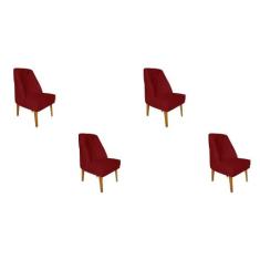 Recamier Calçadeira Baú Para Quarto Helena Casal 140 cm Botão Encapado