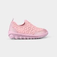 Tênis Infantil Bibi Roller 2.0 Rosa de Coração-Feminino