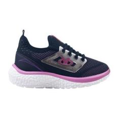 Tênis Jogging Infantil Feminino Via Vip VV9502-Feminino
