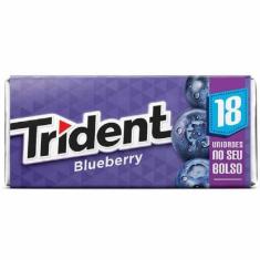 Goma De Mascar Trident 18S Blueberry 12 Unidades