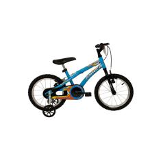 Bicicleta Infantil Aro 16 Athor Top Boy Baby Freios V-Brake - Azul