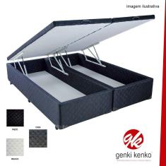 Cama Box Bau King Size Poliester(1.86X1.98)