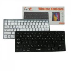 Teclado Portátil Bluetooth Sem Fio Ultra Fino Tablet Celular Notebook 