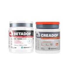 Combo Creatina e pré treino - Elemento Puro - BETADOP 300g + CREADOP 3