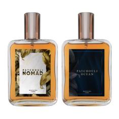 Kit Perfume - Patchouli Nomad + Patchouli Ocean 100ml - Essência do Br
