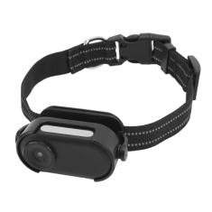 Coleira de Câmera Cat, HD 1080P Ultra Grande Angular Anti Vibração Mini Câmera Esportiva Suporta 300 Minutos de Gravação Contínua de Vídeo Câmeras Magnéticas de Ação Pequena