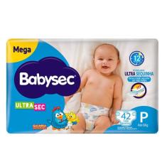 Fralda Descartável Babysec Galinha Pintadinha Ultra Mega P 42 Unidades
