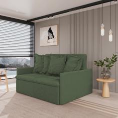 Sofá Retrátil e Reclinável 3 Lugares 180cm Dália Cabecasa Madeiramadeira