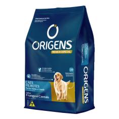 Ração Origens Cães Filhotes Frango e Cereais Raças Médias e Grandes - 15kg