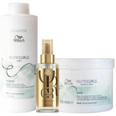 Kit Wella Pro Nutricurls - Sh E Másc E Óleo - Wella Professionals