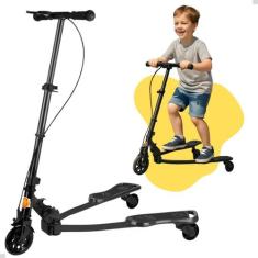 Patinete Ski Infantil Scooter 3 Rodas Frog New Articulado 60kg - DM To