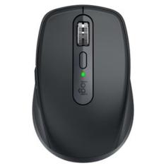 Mouse sem fio Logitech MX Anywhere 3S Compacto, Clique Silencioso, Recarregável, Conexão Bluetooth - Grafite