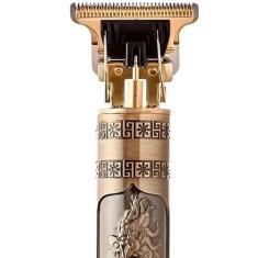 Máquina de Barbear e Cortar Cabelo Dragão Profissional Recarregável - 