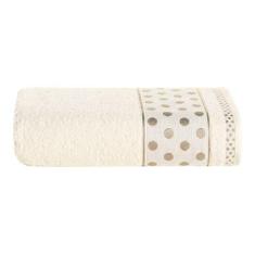 Toalha De Banho Petit Poá Avulsa - Pérola - BIA ENXOVAIS