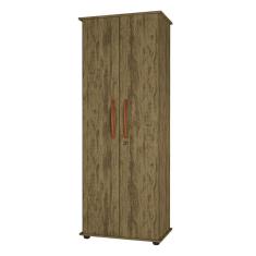 Armário Organizador Multiuso Cordoba 2 Portas Amendoa