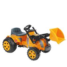 Trator Fazendeiro Com Pá Amarelo Biemme