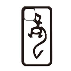 Capa Bones Inscriptions Dragão do Zodíaco Chinês para iPhone 11 Pro Max Capa para Apple Mobile