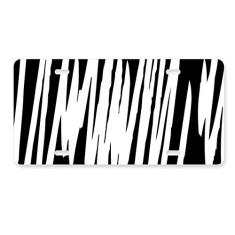 DIYthinker Escova de carro textura de linha irregular acessório de aço inoxidável para decoração de carro