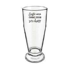 Copo Tulipa Cerveja Acrílico Personalizado - Chance de Ser