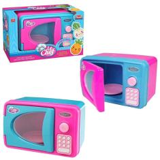 Linha Le Chef de Cozinha Microondas Infantil com Som e Luz