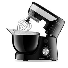 MONDIAL Batedeira Planetária, Preto/Inox, 700W, 110V - BP-01P-B
