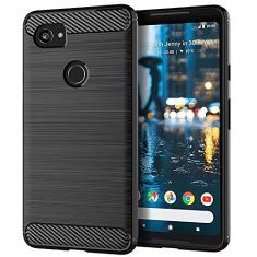 Capa para Google Pixel 3, sensação macia, proteção total, anti-arranhões e impressões digitais + capa de celular resistente a arranhões para Google Pixel 3