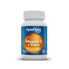 Vitamina C + Zinco 60 Cápsulas Apisnutri