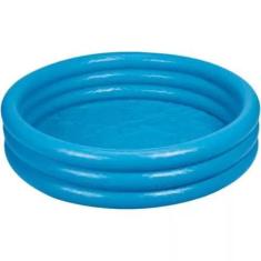 Piscina Inflável Infantil Intex Redonda Azul Cristal 581L