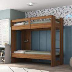 Beliche Solteiro Savana 1 Prateleira Espresso Móveis