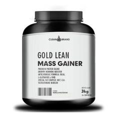 Hipercalórico Gold Lean Mass Gainer 3 Kg - CLEAN BRAND, Baunilha
