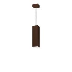 Pendente Viena Quadrado 30cm Woods Caf