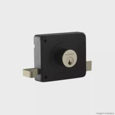 Fechadura de Sobrepor Serralheiro Aço Zamac Concept Pado Preto