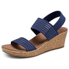 Skechers Tênis feminino Beverlee Sheer Luck, Azul marino, 37