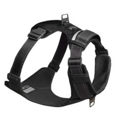 Peitoral Boulder Adventure Harness Com Bolsos Para Cães Grande - Preto
