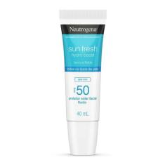 Protetor Solar Neutrogena Sun Fresh Hydro Boost Sem Cor FPS50 40ml