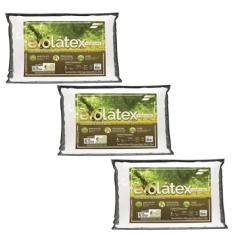 Kit 4 Travesseiro Evolatex Alto - Fibrasca