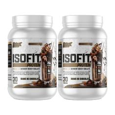 Kit 2X Isofit Protein Premium 900G Nutrex Research-Unissex