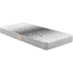 Colchão Solteiro Espuma D28 Ecoline 88x188x14 - Cinza - Ecoflex, Cinza