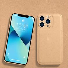 Capa de telefone com textura de couro para iPhone 13 Pro Max para iPhone 12 11 Pro Max XR X 7 8 Plus Capa macia para proteção de câmera, T3, para iphone 11 Pro