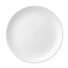 China Flower Bud Art Placa de padrão redonda decorativa de porcelana Salver talheres Prato de jantar