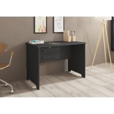 Escrivaninha com 2 Gavetas com Chave Alemanha Preto