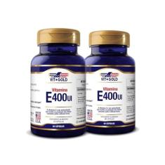 Vitamina E 400 UI Vitgold Kit 2x 60 caps