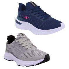 Tênis Feminino Esportivo Caminhada Corrida Academia Kit 2