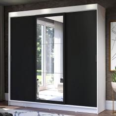 Guarda Roupa Casal Istambul 3 Portas de Correr Madesa