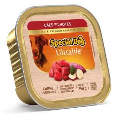 Ração Úmida Special Dog Para Cães Filhotes Sabor Patê De Carne 150G -