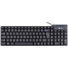 Teclado Usb Compacto Dynamic Abnt2 Cabo 1.8m Preto - Dt150 - VINIK