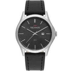 Relógio Technos Masculino  Prata Analógico 2115MSGS0P-Masculino