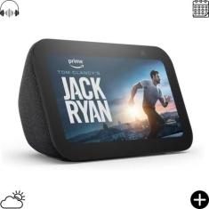 Novo Echo Show 5 (3 Geração - 2023) Com Graves Mais Potente - Amazon